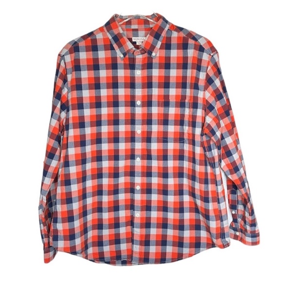 MERONA plaid button down shirt XL - Picture 1 of 7